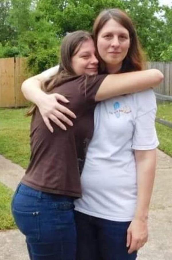 Tammy Nobles is pictured with her late daughter.