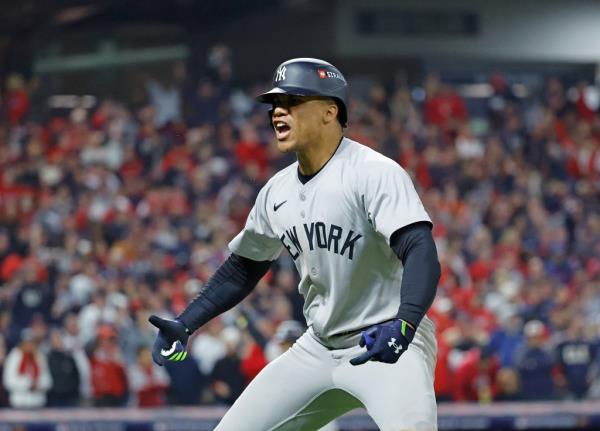Juan Soto's three-run homer sent the Yankees to the World Series.