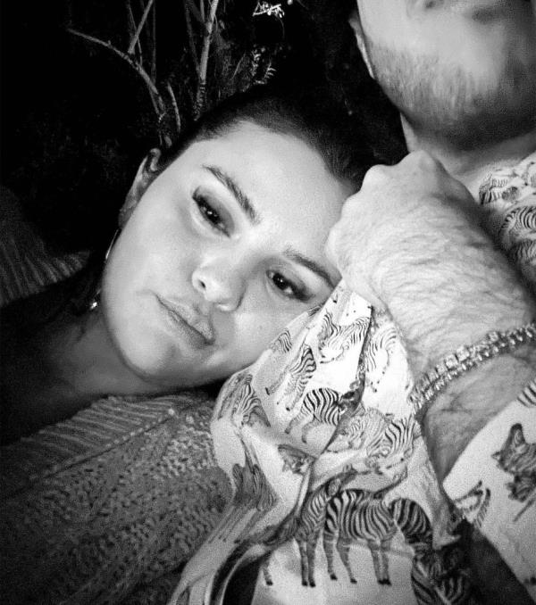 Gomez revealed the couple had been together for six mo<em></em>nths while clapping back at an internet troll. 