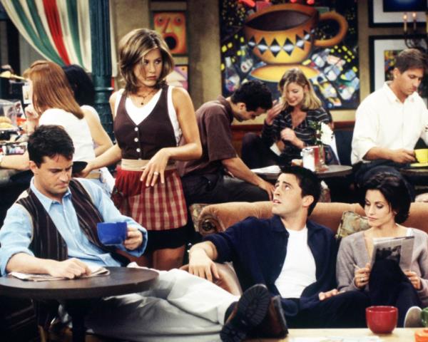 Matthew Perry, Jennifer Aniston, Matt LeBlanc, Courteney Cox in 