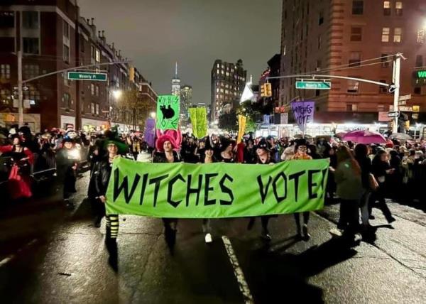 Witches Votes plans to march in the Village Halloween Parade to