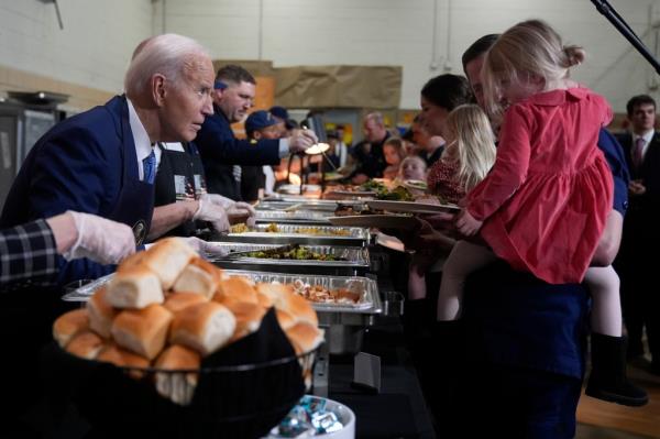 Biden will spend Thanksgiving on Nantucket island in Massachusetts.