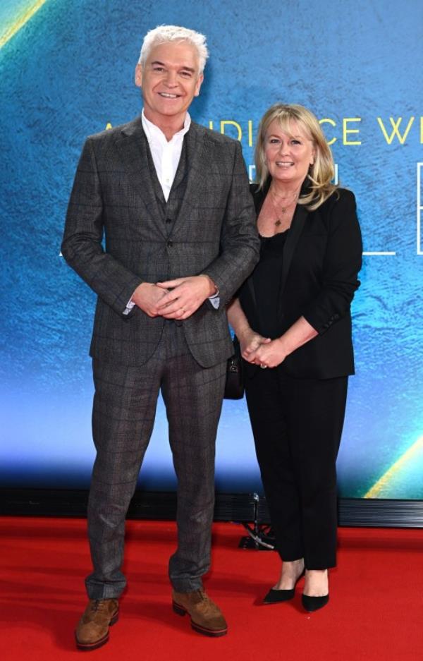 Phillip Schofield and Stephanie Lowe 