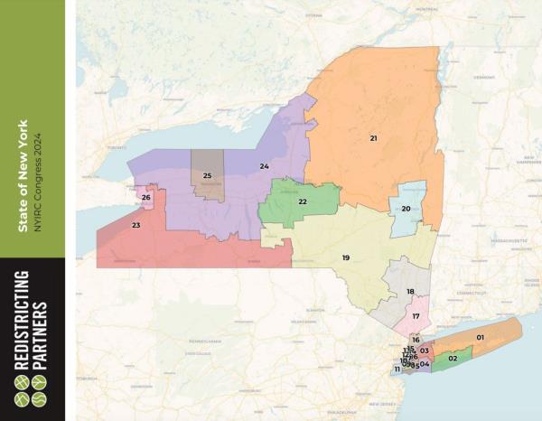 Newly proposed co<em></em>ngressional maps would alter several key upstate battleground districts.