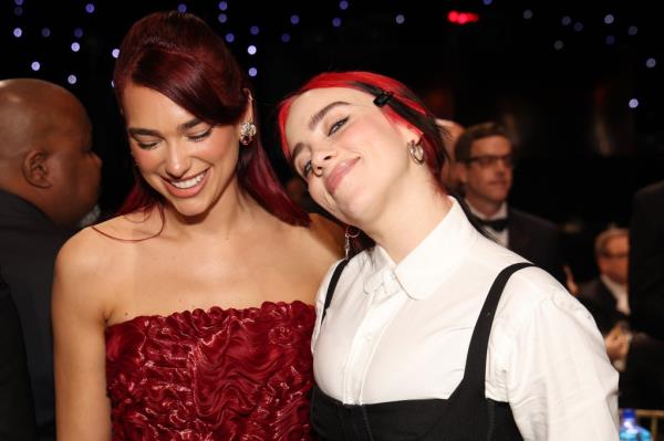 Dua Lipa and Billie Eilish.