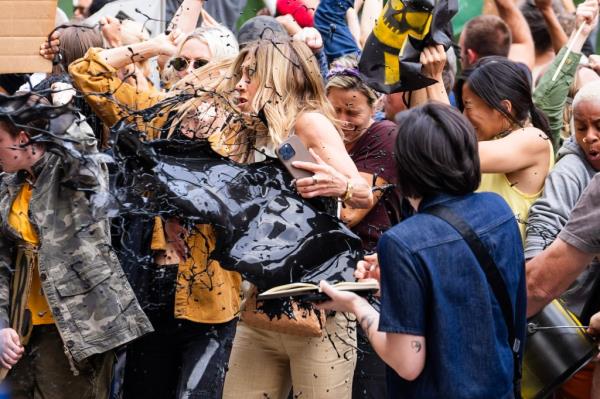 Jennifer Aniston gets hit with fake oil
