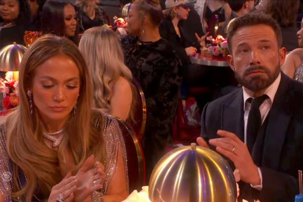 Ben Affleck and Jennifer Lopez photographed in New York on March 29, 2024.