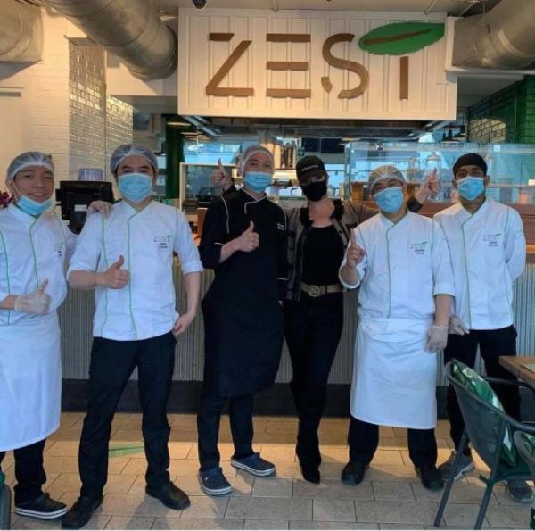 Andrea designs the menus at the keto restaurant Zest wher<em></em>e she was hired as a co<em></em>nsultant (Collect/PA Real Life)
