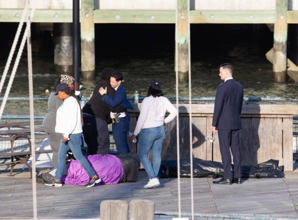 The scene wher<em></em>e the teen's body was found