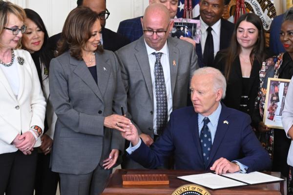 Biden called Vice President Kamala Harris