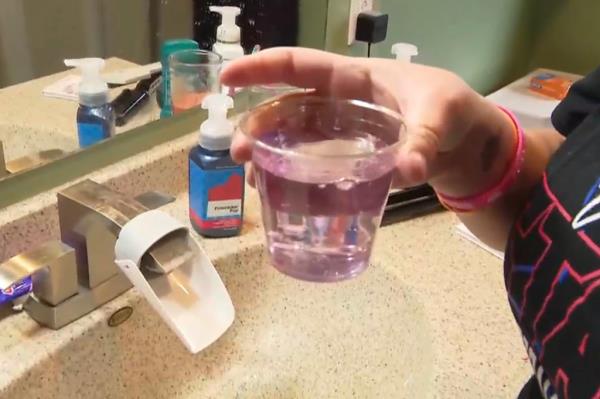 Residents of an Iowa city were plagued by co<em></em>ntaminated pink water that local officials warned was unsafe to consume. 