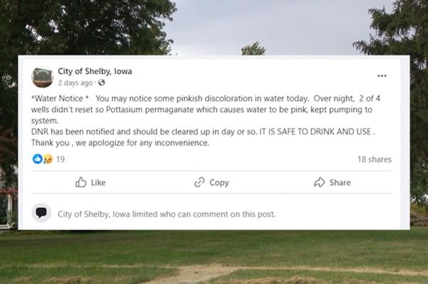 City officials initially told residents the water was “SAFE TO DRINK AND USE” before backtracking two days later. 