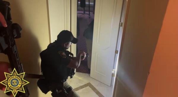 The department said it took additio<em></em>nal precautions because officials received indications the squatters might identify with the anti-government movement sovereign citizens.