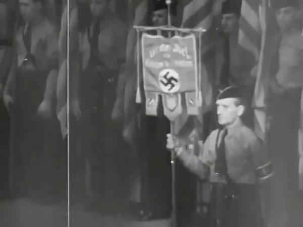 The Nazi rally 85 years brought out 100,000 protesters. 