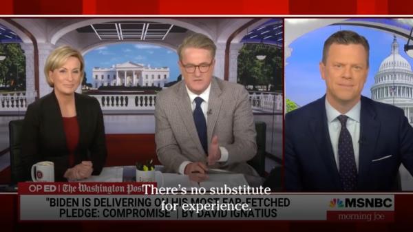 The DNC ad also includes pro-Biden commentary from the likes of 
