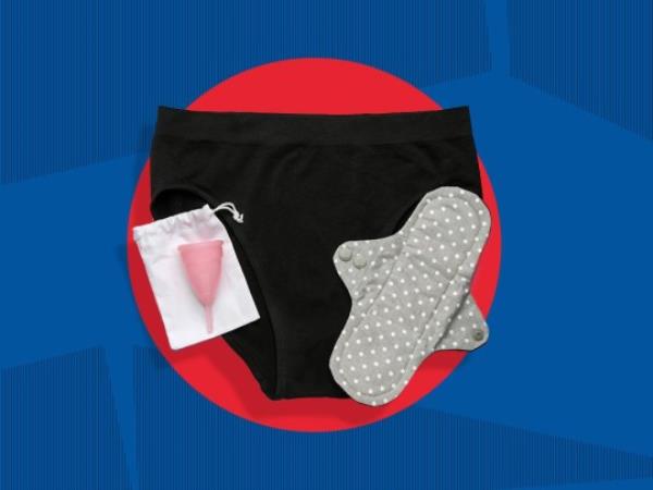 Other sustainable period products such as cups and reusable pads are exempt from VAT but period pants are taxed as underwear (Picture: Getty)