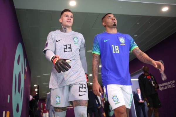 Ederson and Gabriel Jesus