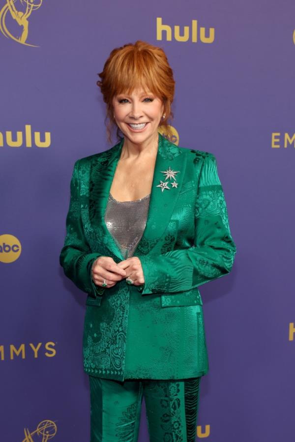 Reba McEntire at the 2024 Emmy Awards