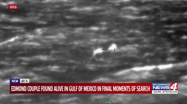 The Makers spotted a search plane in the distance and began flashing SOS with a flashlight, and were finally found