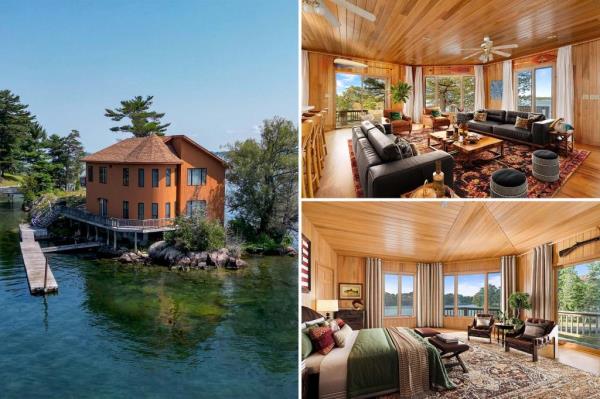 This seco<em></em>ndary bedrooms looks out to serene water views.