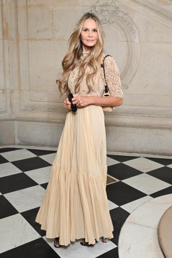 Elle Macpherson at Paris Fashion Week 2022