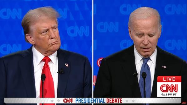 Trump and Biden debate