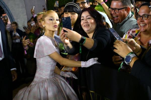 Ariana Grande</p>

<p>　　'Wicked' Premiere, Los Angeles, California, USA - 09 Nov 2024.