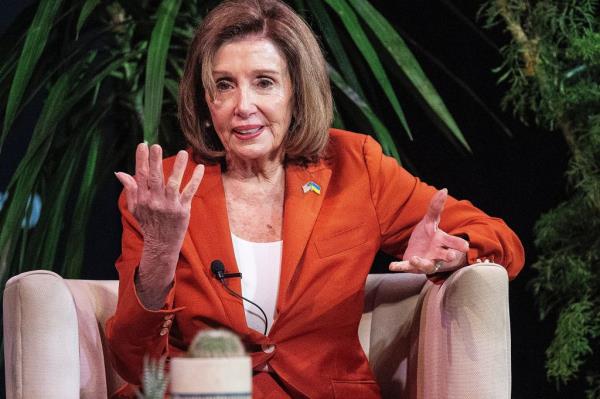 Pelosi suggested that former President Do<em></em>nald Trump may not show up for his scheduled debate with Vice President Kamala Harris this week.