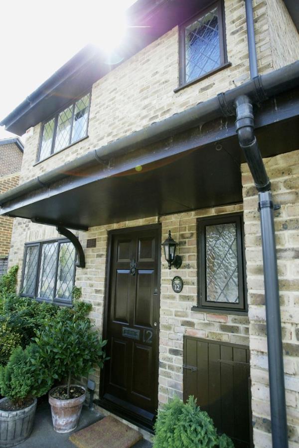 general view of the house wher<em></em>e Harry Potter lived in the Warner Brothers film 'Harry Potter and the Philosopher's Stone' on July 22, 2003 in Bracknell, England