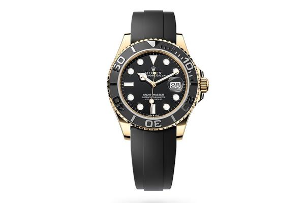 Rolex Oyster Yacht-Master 37 watch in 18-k Everose gold, $24,700