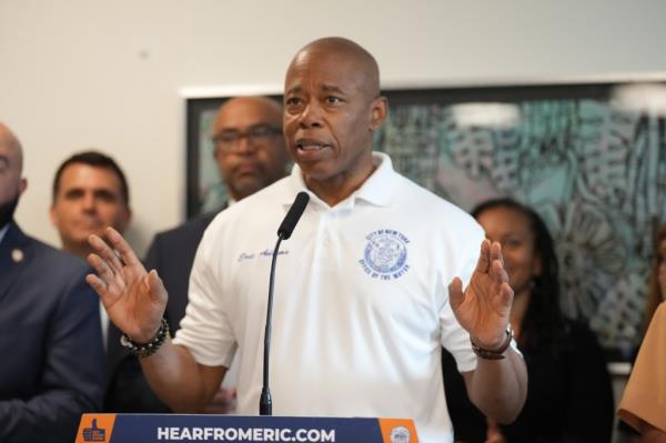 New York City Mayor Eric Adams 