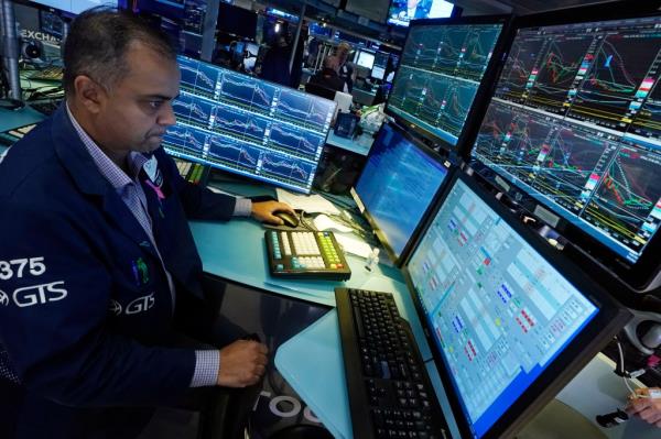 New York Stock Exchange trader