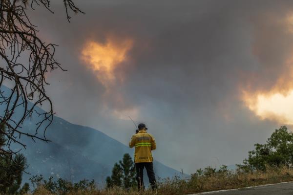 The 34-year-old suspect was slapped with Arson of an inhabited structure, Arson of forest land and Possession of flammable material DVC Arson, jail records viewed by The Post showed.