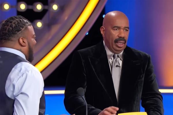 Steve Harvey shocked over an answer on 