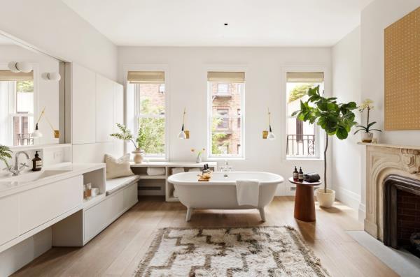 One of four bedrooms.