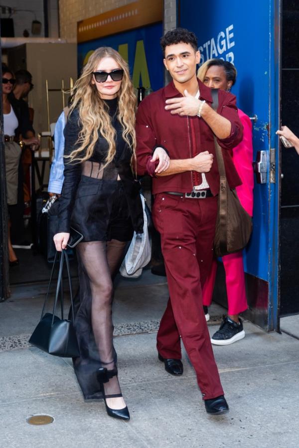 Anna Delvey and Ezra Sosa