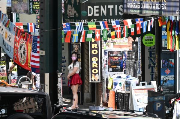 Open-air sex worker in Queens.