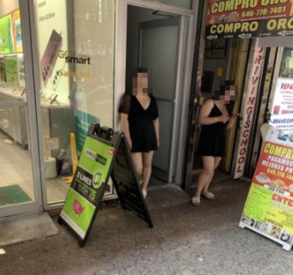 Sex workers at the 