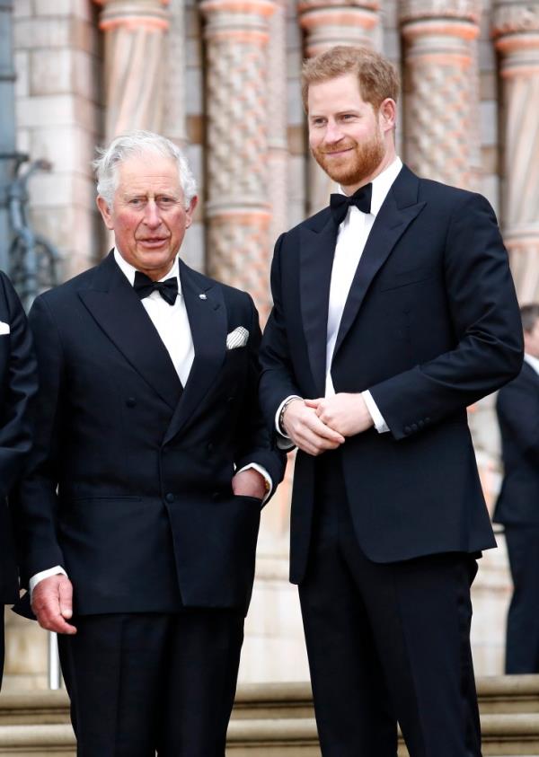 King Charles and Prince Harry