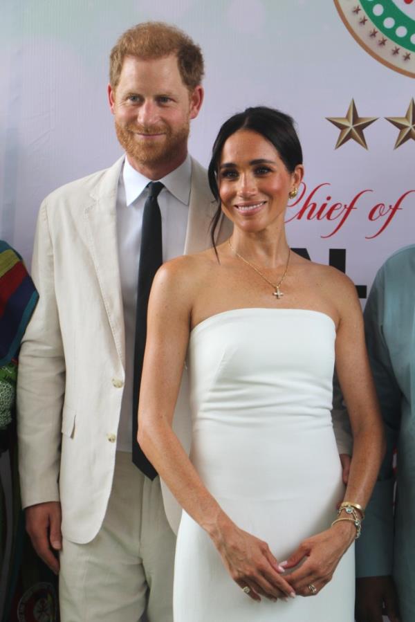 Prince Harry and Meghan Markle in Nigeria