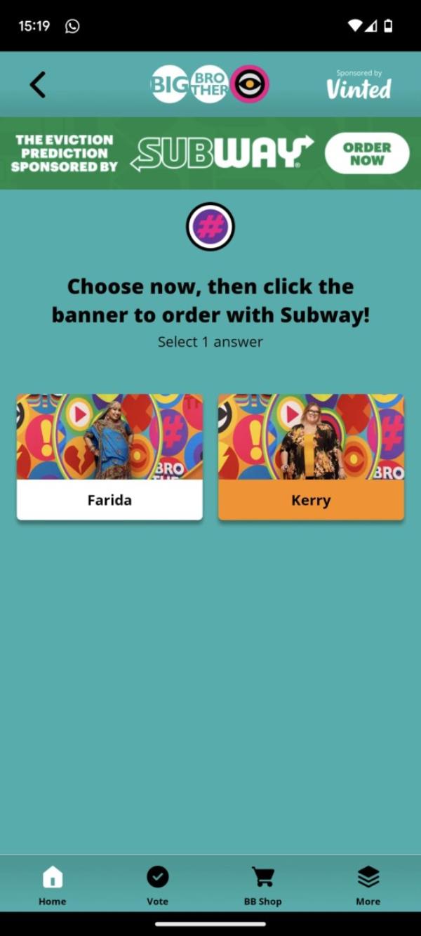 Big Brother app