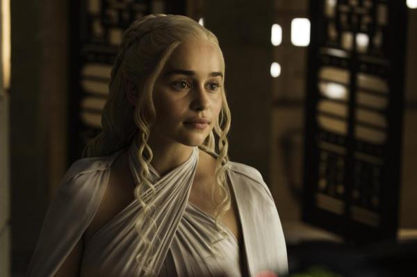 Pictured: Emilia Clarke as Daenerys Targaryen