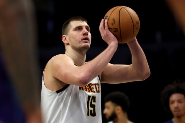Nikola Jokic shot 18 free throws against the Warriors on Christmas.