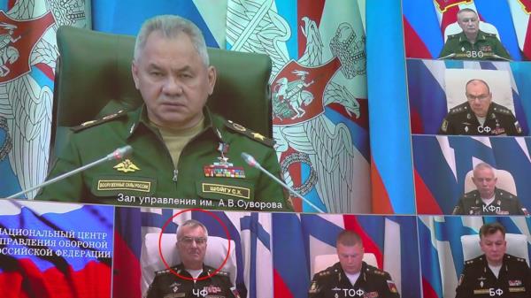 Commander of Russia's Black Sea Fleet Admiral Viktor Sokolov appeared to participate in a meeting of the Board of the Russian Defence Ministry on Tuesday, the day after the Ukrainian armed forces claimed he had been killed in a missile strike on his HQ in Sevastopol on September 22, 2023