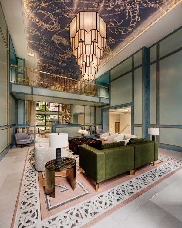 . Architects and designers aimed to ho<em></em>nor the building’s history while introducing features such as a rooftop pool and a grand lobby, making it a blend of modern living and historical preservation.