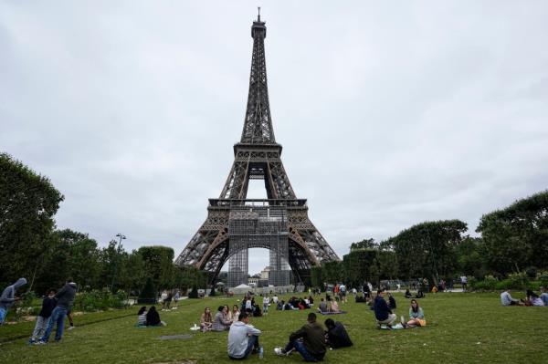 The Eiffel Tower in Paris