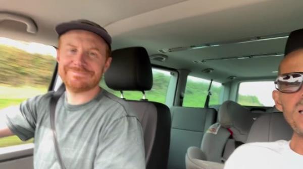 Jo<em></em>nnie Irwin with his brother-in-law