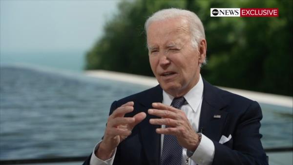 President Joe Biden was adamant that U.S. weapons would not be used to strike Moscow or the Kremlin after he authorized Ukraine to use them in Russia during an exclusive interview with ABC News anchor David Muir at the Normandy American Cemetery on the 80th anniversary of D-Day.