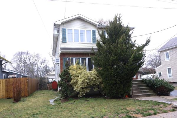 The house at 25 Railroad Ave Amityville, NY wher<em></em>e reports of the Suffolk County Police raided the house earlier today they believe the person is involved in the body parts found in a Babylon park 