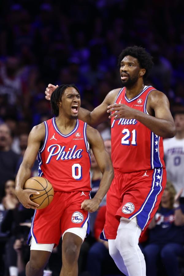 Maxey with a healthy Joel Embiid will be a daunting task for opposing defenses.